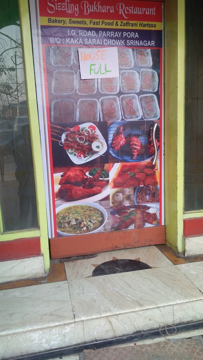 Menu Bukhara Restaurant And Bakery-2